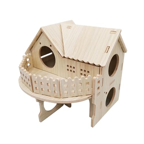 kowaku Hamsterhaus und Versteck, Rennmaushaus, Hütte, Hamsterversteck für Chinchillas, Ratten, kleine Haustiere und Mäusezwerghamster, 19cmx15.5cmx15.5cm kowaku Hamsterhaus und Versteck, Rennmaushaus, Hütte, Hamsterversteck für Chinchillas, Ratten, kleine Haustiere und Mäusezwerghamster, 19cmx15.5cmx15.5cm von kowaku