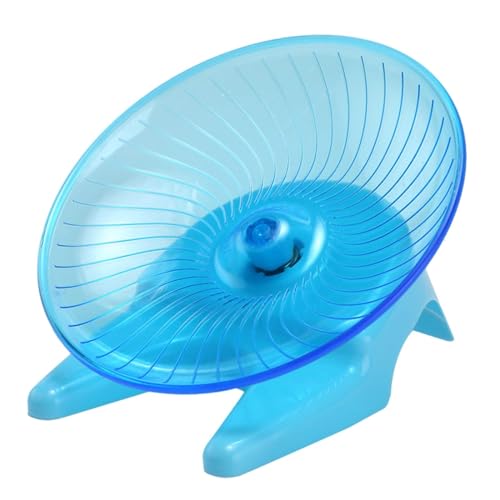 kowaku Hamsterrad, rotierende Scheibe, Haustierbedarf, Training, rund, Sportspielzeug, Laufrad, geräuschloser Roller für Igel, Rennmäuse, Ratten, Blau kowaku Hamsterrad, rotierende Scheibe, Haustierbedarf, Training, rund, Sportspielzeug, Laufrad, geräuschloser Roller für Igel, Rennmäuse, Ratten, Blau von kowaku