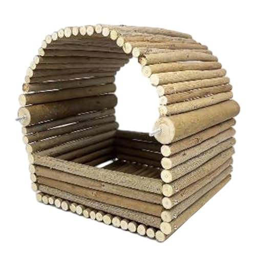 Hamsterversteck aus Holz, Versteckhaus für kleine Tiere, geräumige Käfigdekoration, Meerschweinchenhaus, Käfig-Kauspielzeug für kleine Tiere, 23cmx20cmx24cm Hamsterversteck aus Holz, Versteckhaus für kleine Tiere, geräumige Käfigdekoration, Meerschweinchenhaus, Käfig-Kauspielzeug für kleine Tiere, 23cmx20cmx24cm von kowaku