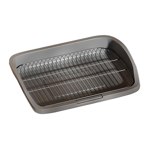 kowaku Haustier Hund Toilette Tragbare Hund Wurf Pan Training Pad Halter Pet Supplies Indoor Töpfchen Tablett, grau L kowaku Haustier Hund Toilette Tragbare Hund Wurf Pan Training Pad Halter Pet Supplies Indoor Töpfchen Tablett, grau L von kowaku