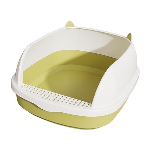 kowaku Hochseitige Katzentoilette, Haustiertoilette, Katzentöpfchen, halboffen, tragbar, tiefe Toilette, Bettpfanne, Bettpfanne, Katzentöpfchen, Toilette für , grünes L kowaku Hochseitige Katzentoilette, Haustiertoilette, Katzentöpfchen, halboffen, tragbar, tiefe Toilette, Bettpfanne, Bettpfanne, Katzentöpfchen, Toilette für , grünes L von kowaku