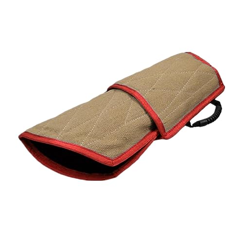 kowaku beißschutz für Hunde, interaktives Spieltraining, große Hunde, doppellagig, mit Griff, dicke Jute, professioneller Schutz für starkes Bisstraining , Rot kowaku beißschutz für Hunde, interaktives Spieltraining, große Hunde, doppellagig, mit Griff, dicke Jute, professioneller Schutz für starkes Bisstraining , Rot von kowaku