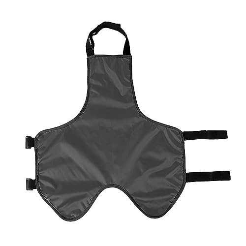 kowaku Hunde-Bauchabdeckung, Hunde-Bauchband, Kostüme, wasserdicht, bequem, Hunde-Bauchwickel, Haustier-Kleidung für Katzen, Reisen, Hunde, Grau XXXL von kowaku