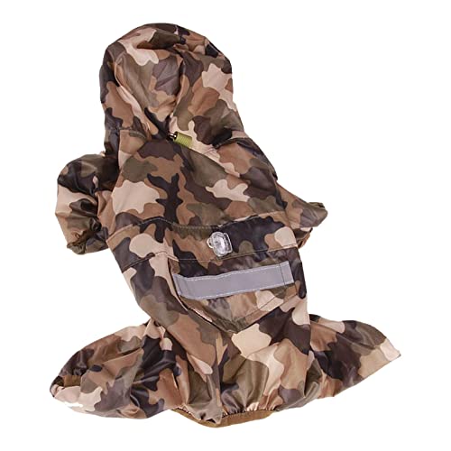 kowaku Hunde-Regenmantel, reflektierend, regenfest, leicht, wasserdicht, Haustier-Regenmantel, Kapuze, Regenjacke, Kleidung mit Geschirrring, Hoodie, Poncho, Outdoor, S kowaku Hunde-Regenmantel, reflektierend, regenfest, leicht, wasserdicht, Haustier-Regenmantel, Kapuze, Regenjacke, Kleidung mit Geschirrring, Hoodie, Poncho, Outdoor, S von kowaku