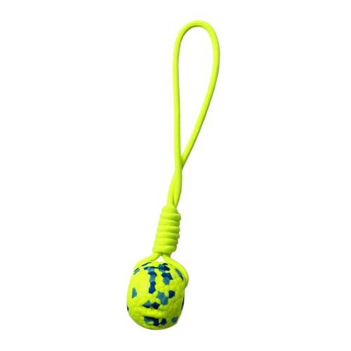 kowaku Hundeballspielzeug mit Seil, Übungsspielzeug für Welpen, Kauspielzeug für Hunde, Apportierspielzeug für Aggressive Kauer im Freien, Fluoreszierendes Gelb kowaku Hundeballspielzeug mit Seil, Übungsspielzeug für Welpen, Kauspielzeug für Hunde, Apportierspielzeug für Aggressive Kauer im Freien, Fluoreszierendes Gelb von kowaku