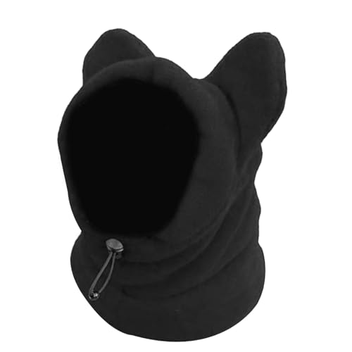 kowaku Hundehaube Wintermütze Quiet Ears Hoodie Verdickt Winddicht Weich Gehen Beruhigende Hundeohren Abdeckung Hund Kopfbedeckung für Welpen Haustiere Katze, M von kowaku