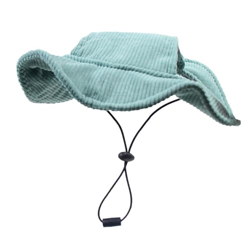 kowaku Hundehut, Outdoor-Hut, atmungsaktiv, Cord, süßer Haustier-Eimerhut, Welpen-Sonnenhut für Laufen, Gehen, Reiten, Sport, Sommer, XL Grün kowaku Hundehut, Outdoor-Hut, atmungsaktiv, Cord, süßer Haustier-Eimerhut, Welpen-Sonnenhut für Laufen, Gehen, Reiten, Sport, Sommer, XL Grün von kowaku