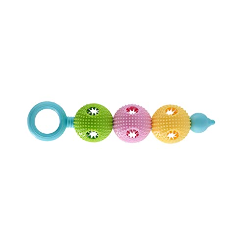 kowaku Hundepuzzle beißspielzeug Ballspielzeug Langlebiger Trainingsball Leaked Food Kauspielzeug Reinigungs Leckerli Ball für Kleine, Mittelgroße Und Große, Stil b von kowaku