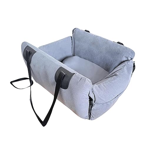 kowaku Hundesitz, Hundekatzen-Sitzerhöhung im Auto, Armlehne, Hunde-Sitzerhöhung, Mittelkonsole, Hundesitz für Heimtierbedarf, GRAU kowaku Hundesitz, Hundekatzen-Sitzerhöhung im Auto, Armlehne, Hunde-Sitzerhöhung, Mittelkonsole, Hundesitz für Heimtierbedarf, GRAU von kowaku