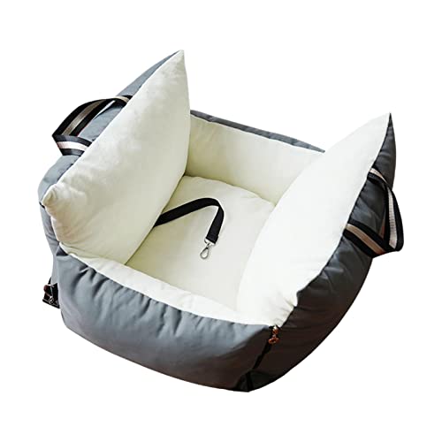 kowaku Hundesitz, Sitzträger, rutschfest, mit Leine, Bett, Welpensitze für Autos, Sitzerhöhung für Autos, Zentrale Steuerung, Reisen, Kleine Hunde, Dunkelgrau kowaku Hundesitz, Sitzträger, rutschfest, mit Leine, Bett, Welpensitze für Autos, Sitzerhöhung für Autos, Zentrale Steuerung, Reisen, Kleine Hunde, Dunkelgrau von kowaku