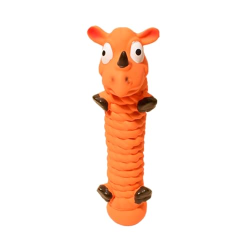 kowaku Hundespielzeug für Interaktiven Spaß, Quietschendes Spielzeug Aus Latex, Orange, 6x21cm kowaku Hundespielzeug für Interaktiven Spaß, Quietschendes Spielzeug Aus Latex, Orange, 6x21cm von kowaku