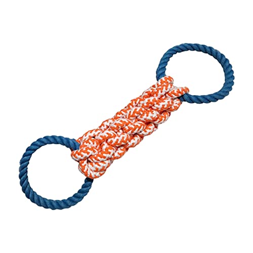 kowaku Hundespielzeug zum Kauen, Seilspielzeug, für kleine und mittelgroße und große Hunde, Orange, 40 cm kowaku Hundespielzeug zum Kauen, Seilspielzeug, für kleine und mittelgroße und große Hunde, Orange, 40 cm von kowaku