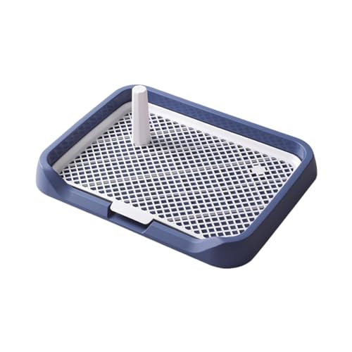 kowaku Hundetöpfchen-Toilette, Töpfchen-Trainer-Ecke, leicht zu reinigen, Welpen-Pipi-Pad-Halter, Hundetoilette, Blau kowaku Hundetöpfchen-Toilette, Töpfchen-Trainer-Ecke, leicht zu reinigen, Welpen-Pipi-Pad-Halter, Hundetoilette, Blau von kowaku