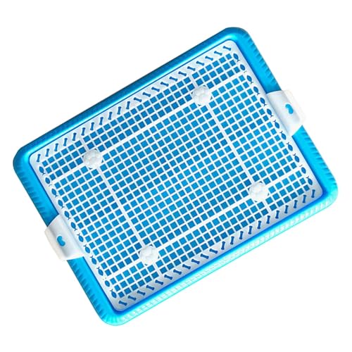 kowaku Hundetoiletten, Netz-Trainingstablett für den Innenbereich, Abnehmbarer Töpfchentrainer, Hundetöpfchen-Tabletts, Blau kowaku Hundetoiletten, Netz-Trainingstablett für den Innenbereich, Abnehmbarer Töpfchentrainer, Hundetöpfchen-Tabletts, Blau von kowaku