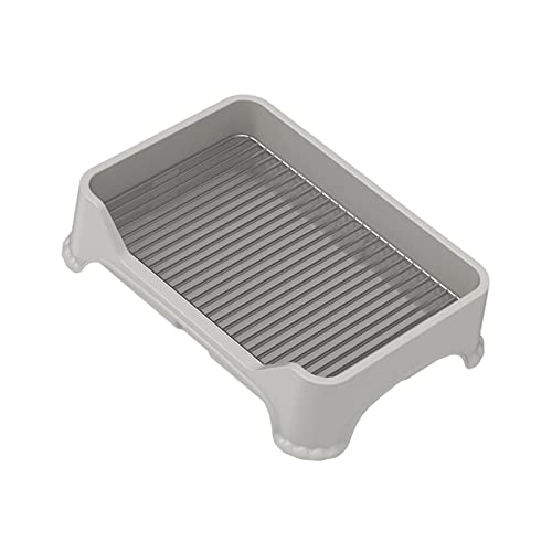 kowaku Hundetoiletten Trainer Ecken Reinigungswerkzeug Haustier Kasten Töpfchen Pad Halter Outdoor Welpen Katzentoilette Trainings Töpfchen Tablett Haustier, GRAU kowaku Hundetoiletten Trainer Ecken Reinigungswerkzeug Haustier Kasten Töpfchen Pad Halter Outdoor Welpen Katzentoilette Trainings Töpfchen Tablett Haustier, GRAU von kowaku