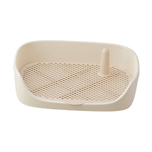 kowaku Hundetoiletten-Training, Töpfchentrainer, Toilette, Haustier-Trainingspad für drinnen und draußen, kleine, mittelgroße und große Hunde, Beige, 48 x 37 x 13 cm kowaku Hundetoiletten-Training, Töpfchentrainer, Toilette, Haustier-Trainingspad für drinnen und draußen, kleine, mittelgroße und große Hunde, Beige, 48 x 37 x 13 cm von kowaku