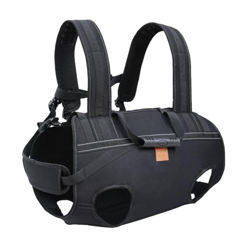 kowaku Hundetrage-Rucksack für Haustiere, bequem, atmungsaktiv, Reisetasche mit ausgestreckten Beinen für Spaziergänge, Camping, Radfahren, mittelgroße und, 2XL kowaku Hundetrage-Rucksack für Haustiere, bequem, atmungsaktiv, Reisetasche mit ausgestreckten Beinen für Spaziergänge, Camping, Radfahren, mittelgroße und, 2XL von kowaku