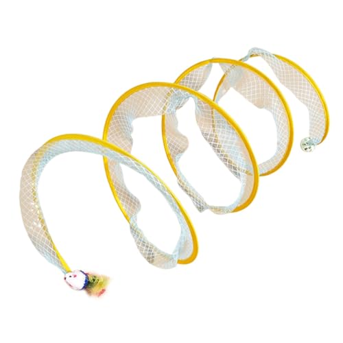 kowaku Interaktives Katzenspielzeug, Katzentunnel, Röhre, Haustierspielzeug, Katzengang zum Spielen, Chase Bunny, Karostoff blau kowaku Interaktives Katzenspielzeug, Katzentunnel, Röhre, Haustierspielzeug, Katzengang zum Spielen, Chase Bunny, Karostoff blau von kowaku