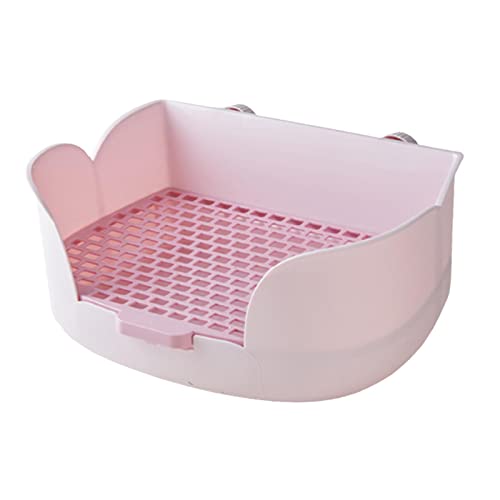 kowaku Kaninchen-Katzentoilette, Haustiertoilette, Haustierpfanne, Töpfchentrainer für Galesaurier, Meerschweinchen, Hauskatzen, Violett kowaku Kaninchen-Katzentoilette, Haustiertoilette, Haustierpfanne, Töpfchentrainer für Galesaurier, Meerschweinchen, Hauskatzen, Violett von kowaku