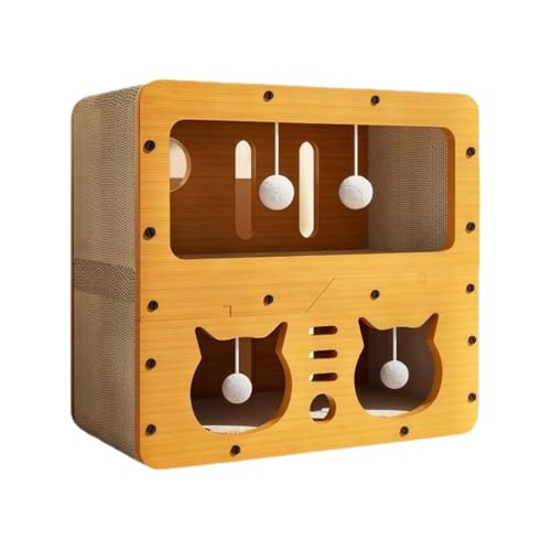 kowaku Katze Scratcher Haus Kätzchen Kratzen Bord Pad Gemütliche Schleifen Klaue für Kleine, kowaku Katze Scratcher Haus Kätzchen Kratzen Bord Pad Gemütliche Schleifen Klaue für Kleine, von kowaku