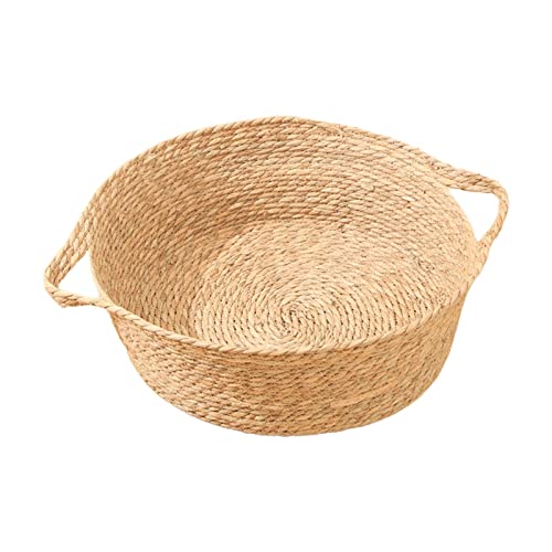 kowaku Katzenbett Korbflechten Haustier Katzenbett Tragbare Kätzchen Katze Kratzmatte Kleines Hundebett für Katzen Und Kleine Hund, beige 45cmx15cm kowaku Katzenbett Korbflechten Haustier Katzenbett Tragbare Kätzchen Katze Kratzmatte Kleines Hundebett für Katzen Und Kleine Hund, beige 45cmx15cm von kowaku