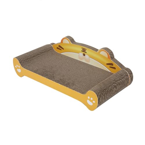 kowaku Katzener aus Pappe, Katzenbett, Schleifkrallen, Katzensofa, schützende Möbel, Katzenbrett für den Katzenzug im Innenbereich, 60x30x19cm kowaku Katzener aus Pappe, Katzenbett, Schleifkrallen, Katzensofa, schützende Möbel, Katzenbrett für den Katzenzug im Innenbereich, 60x30x19cm von kowaku