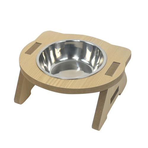 kowaku Katzenfutterschale, Tragbare Futterstation für Haustiere, Stilvoll Und Praktisch, Einzelschüssel kowaku Katzenfutterschale, Tragbare Futterstation für Haustiere, Stilvoll Und Praktisch, Einzelschüssel von kowaku