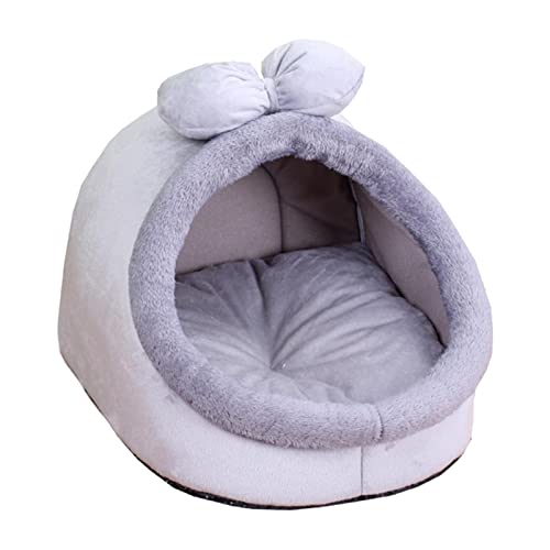 kowaku Katzenhöhle Bett Niedliches geschlossenes Katzenbett Katzenhaus mit Rutschfester Unterseite Waschbar Gepolstertes Kissen Katzenbett Zelt Katzenbett für Hunde, S kowaku Katzenhöhle Bett Niedliches geschlossenes Katzenbett Katzenhaus mit Rutschfester Unterseite Waschbar Gepolstertes Kissen Katzenbett Zelt Katzenbett für Hunde, S von kowaku