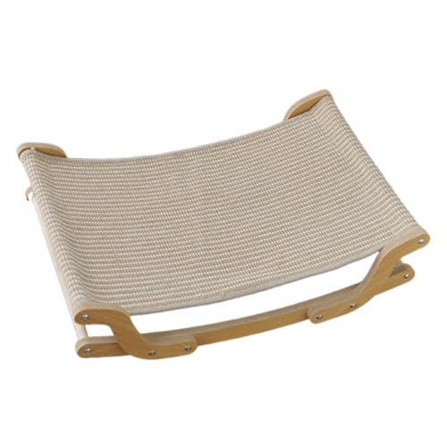 kowaku Katzenkratzbaum, Loungebett, Liegestuhl, Lounge-Kratzbaum, Entspannungsraum, Kratzkissen, Leinenkissen von kowaku
