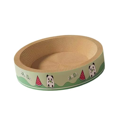 kowaku Katzenkratzbaum Aus Karton für Wohnungskatzen Katzenkratzbrett, Round L von kowaku