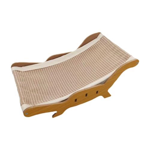 kowaku Katzenkratzbaum Karton Katzenbett Cartoon Ruhen Moderne Sofaform Katzen Couch Kratzmatte, 48cmx28cmx18cm von kowaku
