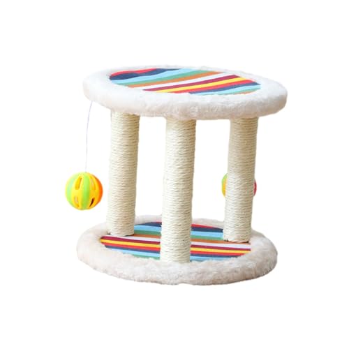 kowaku Katzenkratzbaum für Hauskatzen, Sisal-Katzenkratzer, Kätzchenkratzer für Katzenbedarf, Beige kowaku Katzenkratzbaum für Hauskatzen, Sisal-Katzenkratzer, Kätzchenkratzer für Katzenbedarf, Beige von kowaku
