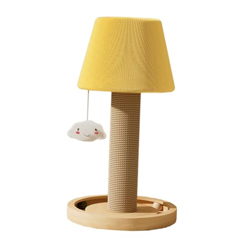 kowaku Katzenkratzbaum für Hauskatzen mit hängendem Spielzeug, schützt Möbel, multifunktionaler, Stabiler Sisalseil-Katzenbaum für Kätzchen, Hölzern kowaku Katzenkratzbaum für Hauskatzen mit hängendem Spielzeug, schützt Möbel, multifunktionaler, Stabiler Sisalseil-Katzenbaum für Kätzchen, Hölzern von kowaku