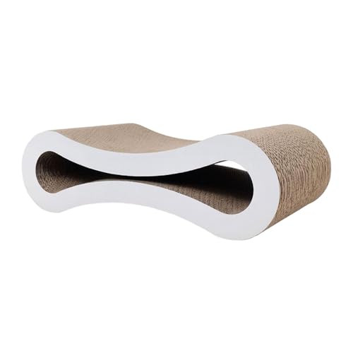 kowaku Katzenkratzbrett aus Pappe, Premium-Katzenkratzbrett aus Pappe, Lounge-Bett, Katzenboden-Kratzunterlage, Teppich für Kätzchen kowaku Katzenkratzbrett aus Pappe, Premium-Katzenkratzbrett aus Pappe, Lounge-Bett, Katzenboden-Kratzunterlage, Teppich für Kätzchen von kowaku