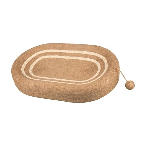 kowaku Katzenkratzer-Loungebett, interaktives Spielzeug, Ballkratzer-Pad, Kratzbett, Haustierkissen, Katzenkratzmatte zum Schlafen und Spielen von Katzen im kowaku Katzenkratzer-Loungebett, interaktives Spielzeug, Ballkratzer-Pad, Kratzbett, Haustierkissen, Katzenkratzmatte zum Schlafen und Spielen von Katzen im von kowaku