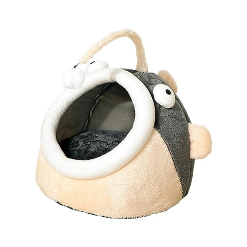 kowaku Katzennest Hund Katzenbett Möbel Selbstwärmende Schlummerfunktion Herbst Winter Hunde Bett Laterne Fischförmige Höhle für Kätzchen Katzen Welpen Hund, S kowaku Katzennest Hund Katzenbett Möbel Selbstwärmende Schlummerfunktion Herbst Winter Hunde Bett Laterne Fischförmige Höhle für Kätzchen Katzen Welpen Hund, S von kowaku