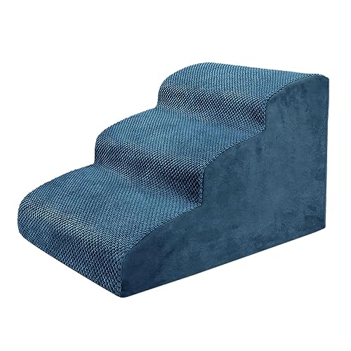 kowaku Katzenrampe, Hundetreppe, Stufen, Hase, kleine Tiere, Heimtierbedarf, rutschfeste Kaninchen-Haustierleiter, Hunderampe für Couch, hohes Bett, Blau kowaku Katzenrampe, Hundetreppe, Stufen, Hase, kleine Tiere, Heimtierbedarf, rutschfeste Kaninchen-Haustierleiter, Hunderampe für Couch, hohes Bett, Blau von kowaku