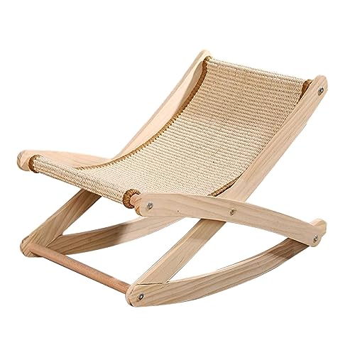 kowaku Katzenschaukelstuhl, Katzenschaukel-Hängematte, Katzenschlafbett, Katzen-Loungesessel, Katzen, erhöhtes Bett für Indoor-Katzen, kleine Hunde, Kleintier-Hase kowaku Katzenschaukelstuhl, Katzenschaukel-Hängematte, Katzenschlafbett, Katzen-Loungesessel, Katzen, erhöhtes Bett für Indoor-Katzen, kleine Hunde, Kleintier-Hase von kowaku