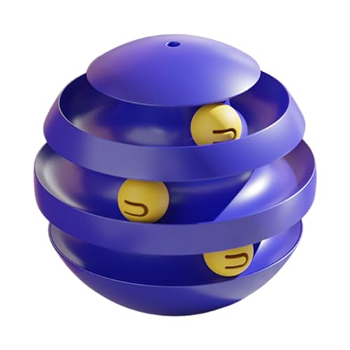 kowaku Katzenspielzeug Set mit Interaktivem Spielball für Kätzchen, tiefes Blau kowaku Katzenspielzeug Set mit Interaktivem Spielball für Kätzchen, tiefes Blau von kowaku