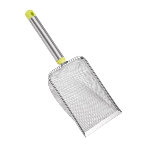 kowaku Katzenstreu-Siebschaufel, Katzensandschaufel, Haustier-Reinigungsschaufel, Metallstreuschaufel für Kätzchen, Maschenweite 2.0 x 2.0 mm kowaku Katzenstreu-Siebschaufel, Katzensandschaufel, Haustier-Reinigungsschaufel, Metallstreuschaufel für Kätzchen, Maschenweite 2.0 x 2.0 mm von kowaku