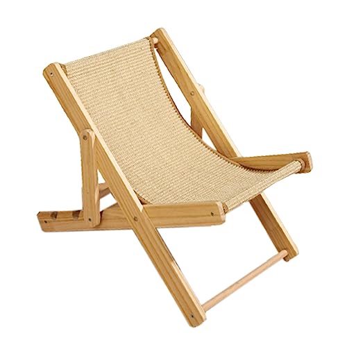 kowaku Katzenstuhl Lounge Katzen erhöhtes Bett Katzenhängematte Bett Haustierbett für Häschen Kleintiere, Beige Sisal kowaku Katzenstuhl Lounge Katzen erhöhtes Bett Katzenhängematte Bett Haustierbett für Häschen Kleintiere, Beige Sisal von kowaku
