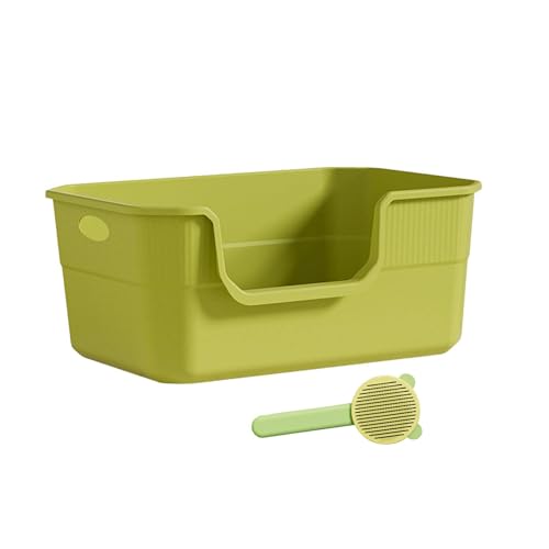 kowaku Katzentoilette, Kätzchentoilette, tragbar, leicht zu tragen, Sieb-Katzentoilette, Bettpfanne für kleine und große Katzen, alle Arten von Katzen, Grün kowaku Katzentoilette, Kätzchentoilette, tragbar, leicht zu tragen, Sieb-Katzentoilette, Bettpfanne für kleine und große Katzen, alle Arten von Katzen, Grün von kowaku