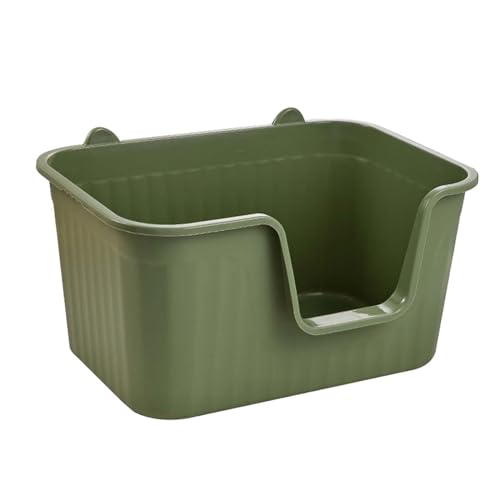 kowaku Katzentoilette, oben offen, für alle Arten von Katzenstreu, Katzentöpfchen, Katzentoilette, grün L kowaku Katzentoilette, oben offen, für alle Arten von Katzenstreu, Katzentöpfchen, Katzentoilette, grün L von kowaku