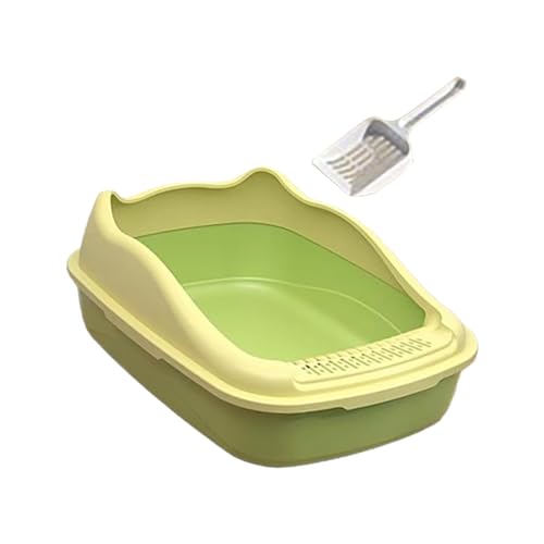kowaku Katzentoilette, abgesenkte Vorderseite, abnehmbare Kätzchentoilette, hohe Seitenwände, Haustierbedarf für kleine und große Katzen, Katzentoilette, l kowaku Katzentoilette, abgesenkte Vorderseite, abnehmbare Kätzchentoilette, hohe Seitenwände, Haustierbedarf für kleine und große Katzen, Katzentoilette, l von kowaku