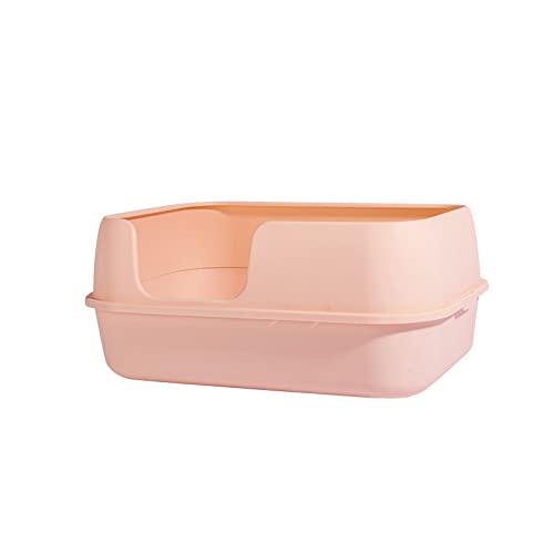 kowaku Katzentoilette, halboffenes Sieb, Katzentoilette, leicht zu reinigen und rosa kowaku Katzentoilette, halboffenes Sieb, Katzentoilette, leicht zu reinigen und rosa von kowaku