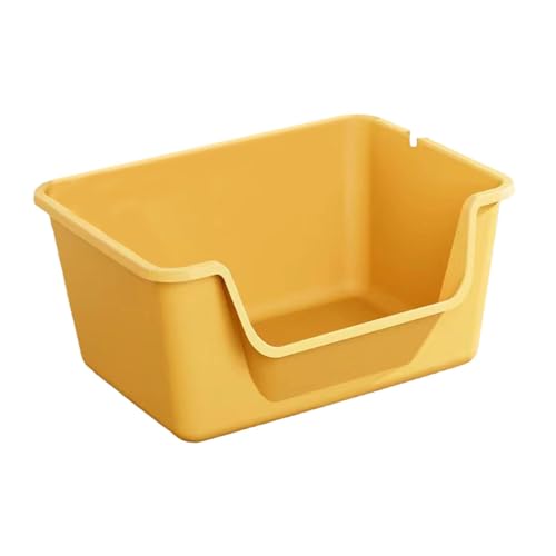 kowaku Katzentoilette Katzentoilette Stabiles Katzentoilettenbecken Tragbar mit Hoher Seite mit Schaufel, Orange kowaku Katzentoilette Katzentoilette Stabiles Katzentoilettenbecken Tragbar mit Hoher Seite mit Schaufel, Orange von kowaku