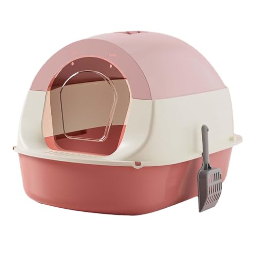 kowaku Katzentoilette mit Kapuze und Deckel. Geschlossene Katzentoilette. Praktische Katzentoilette mit , Rosa kowaku Katzentoilette mit Kapuze und Deckel. Geschlossene Katzentoilette. Praktische Katzentoilette mit , Rosa von kowaku
