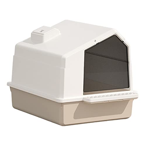 kowaku Katzentoilette mit großem Fassungsvermögen, Sandkasten, Behälter für Kleintiere, Braun kowaku Katzentoilette mit großem Fassungsvermögen, Sandkasten, Behälter für Kleintiere, Braun von kowaku