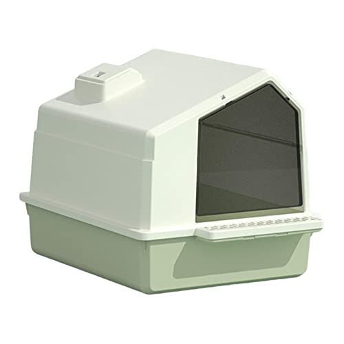 kowaku Katzentoilette mit großem Fassungsvermögen, Sandkasten, Behälter für Kleintiere, Grün kowaku Katzentoilette mit großem Fassungsvermögen, Sandkasten, Behälter für Kleintiere, Grün von kowaku