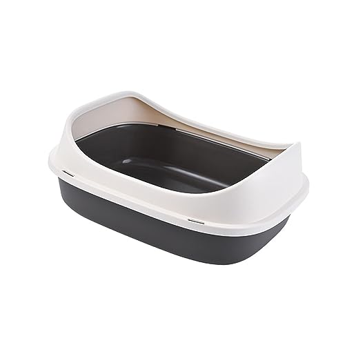 kowaku Katzentoilette mit offenem Oberteil, groß, mit Streuschild und Schaufel, stabile Haustier-Bettpfanne, Töpfchen, Toilette, Kätzchen, Katzentoilette für Hamster, L kowaku Katzentoilette mit offenem Oberteil, groß, mit Streuschild und Schaufel, stabile Haustier-Bettpfanne, Töpfchen, Toilette, Kätzchen, Katzentoilette für Hamster, L von kowaku